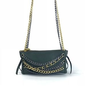 🚫SOLD🚫 Ash Green Italia Chain Domino Crossbody